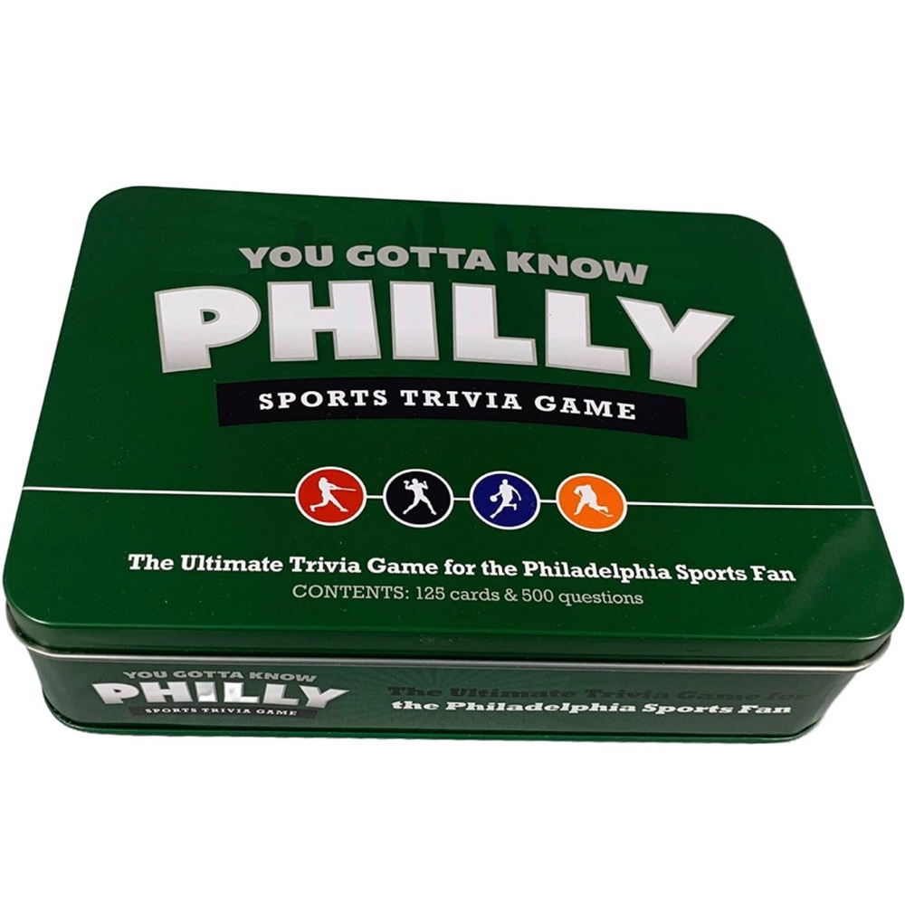 💐2 for $20💐 You Gotta Know Philly Trivia For The Ultimate Phillly Sports Fan